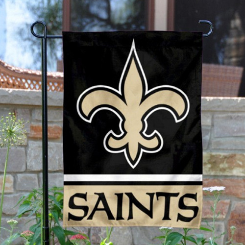 New Orleans Saints Double-Sided Garden Flag 001 (Pls Check Description For Details)